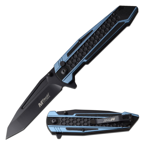 M-Tech USA Folding Knife – Blue