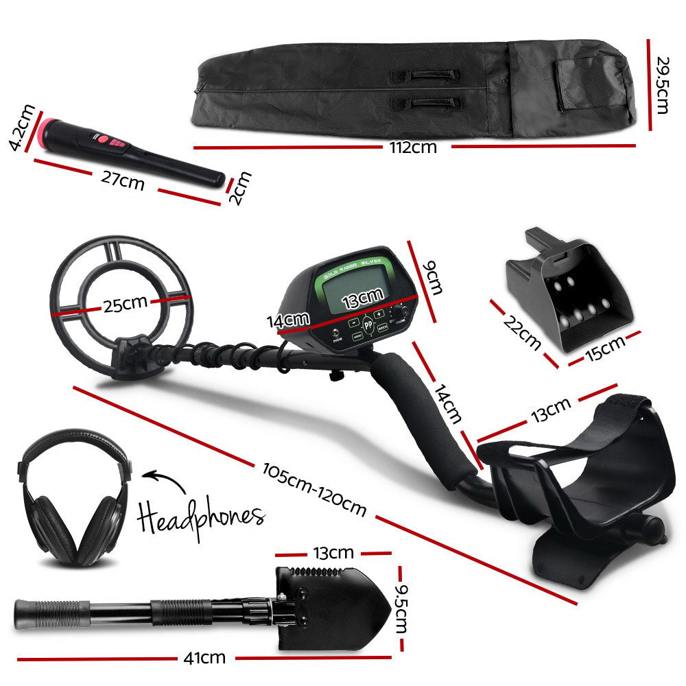 Deep Metal Detector Pinpointer Sensitive Searching Gold Digger Treasure Hunter - Pet And Farm