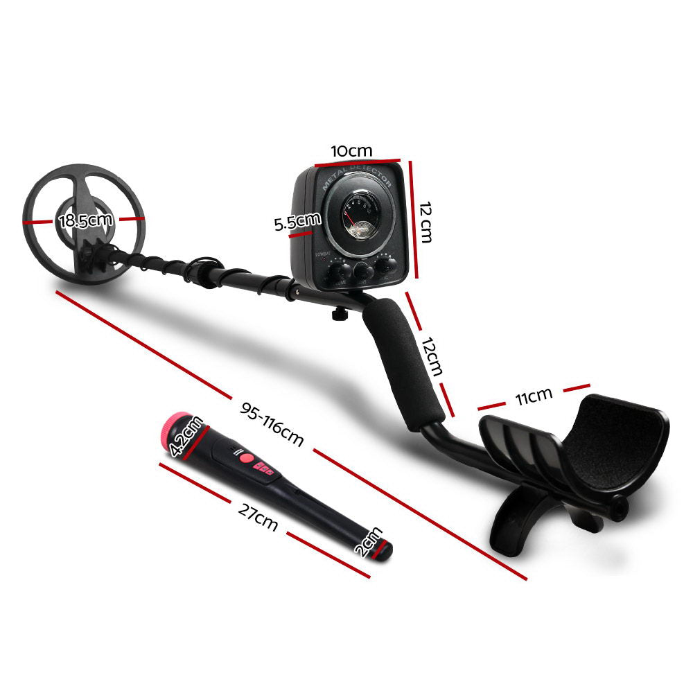 Metal Detector Pinpointer Deep Sensitive Searching Treasure Gold Hunt Digger 160MM - Pet And Farm