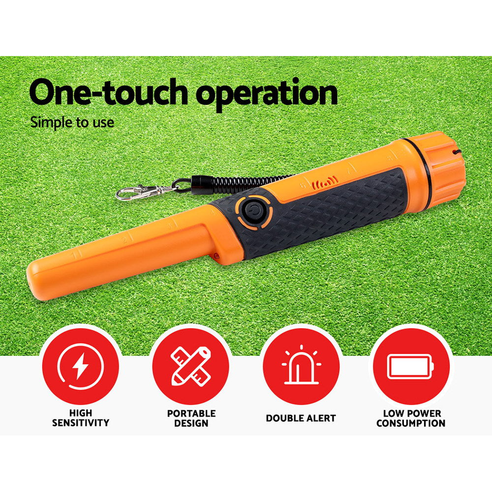 Portable Handheld Pinpointer Metal Detector Automatic Waterproof Hunter? - Pet And Farm