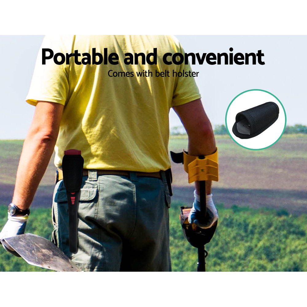 Pinpointer Metal Detector - Black - Pet And Farm