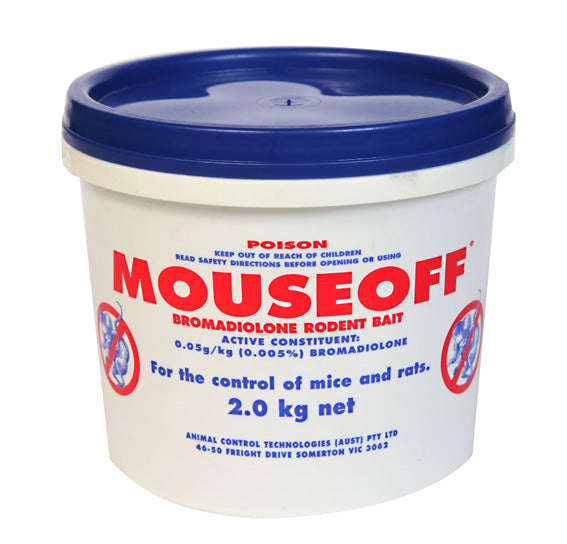 MOUSEOFF® Bromadiolone Rodent Blocks - Pet And Farm