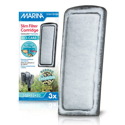 Marina Slim Filter Cartridge 3pk - Pet And Farm