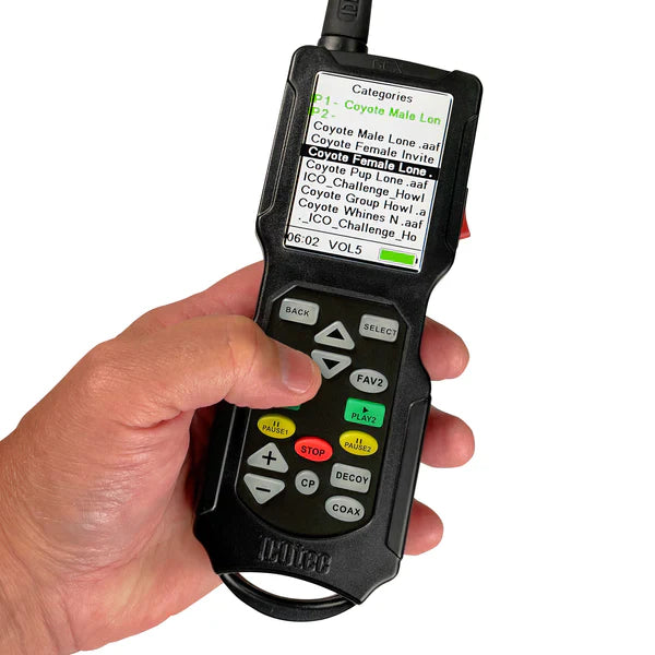 ICOtec NIGHT STALKER + Programmable Predator Caller With Bluetooth - Pet And Farm