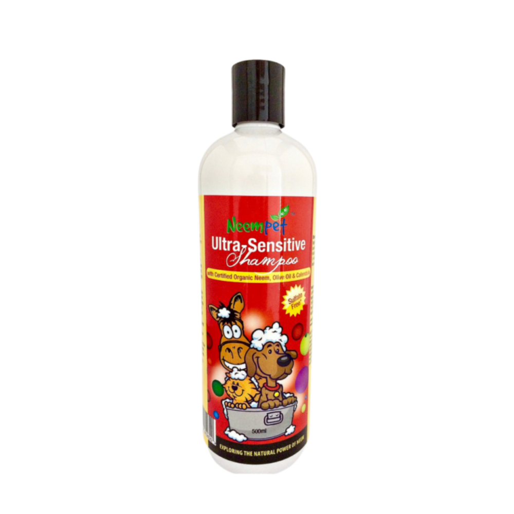 Neempet Ultra Sensitive Shampoo - Sulfate Free - Pet And Farm