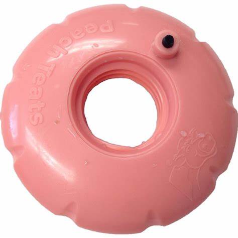 Nurser Bottle Threaded Cap Suit Peach Teat - Pet And Farm