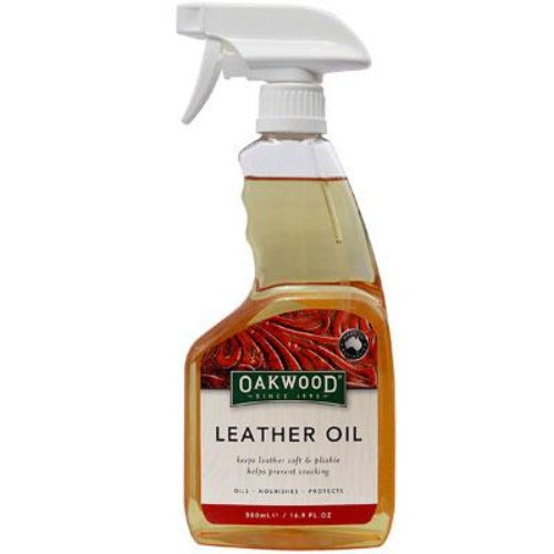 Oakwood Leather Oil 500ml - Pet And Farm
