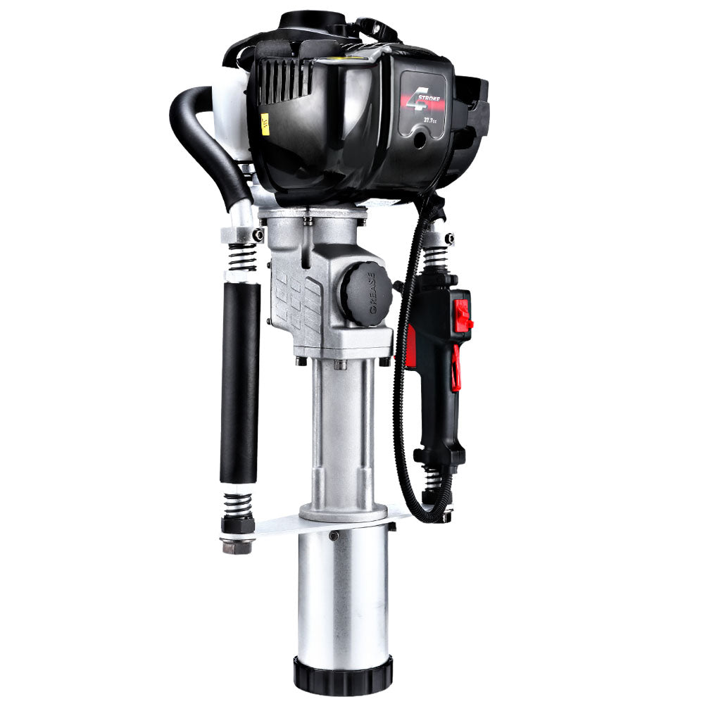 Giantz 4-Stroke Petrol Post Driver Rammer Power Pile Hole Drive Farm Fence - Pet And Farm
