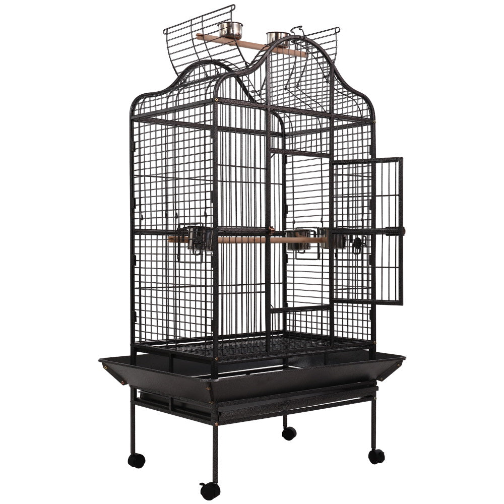 i.Pet Bird Cage Pet Cages Aviary 168CM Large Travel Stand Budgie Parrot Toys - Pet And Farm