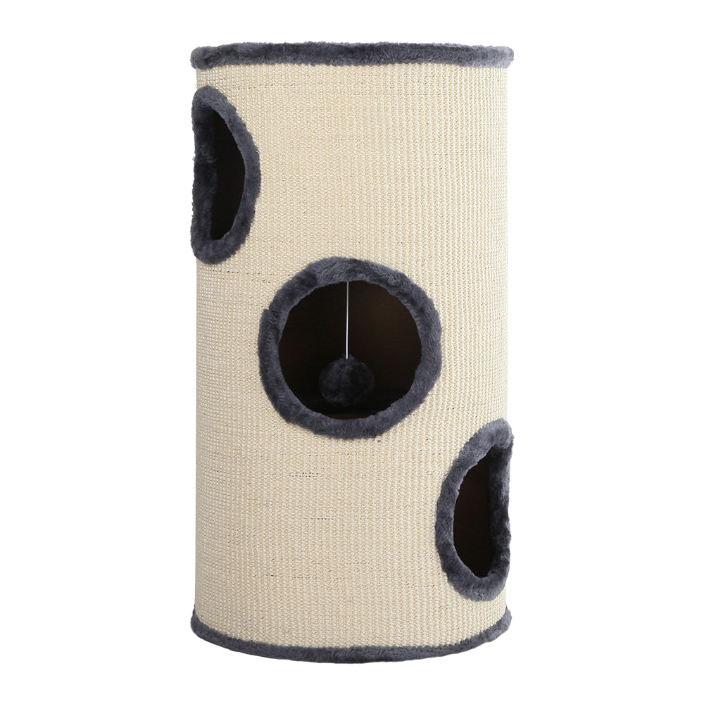 i.Pet Cat Tree 70cm Trees Scratching Post Scratcher Tower Condo House Furniture Wood - Pet And Farm