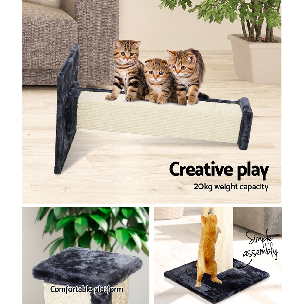 i.Pet Cat Tree Trees Scratching Post 92cm Sisal Scratcher Tower Condo House Tall - Pet And Farm