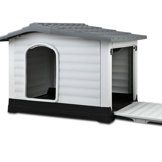 i.Pet Extra Extra Large Pet Kennel - Grey - Pet And Farm