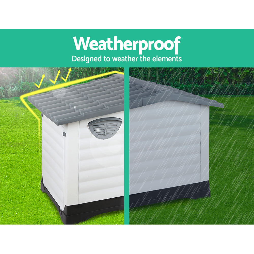 i.Pet Extra Extra Large Pet Kennel - Grey - Pet And Farm