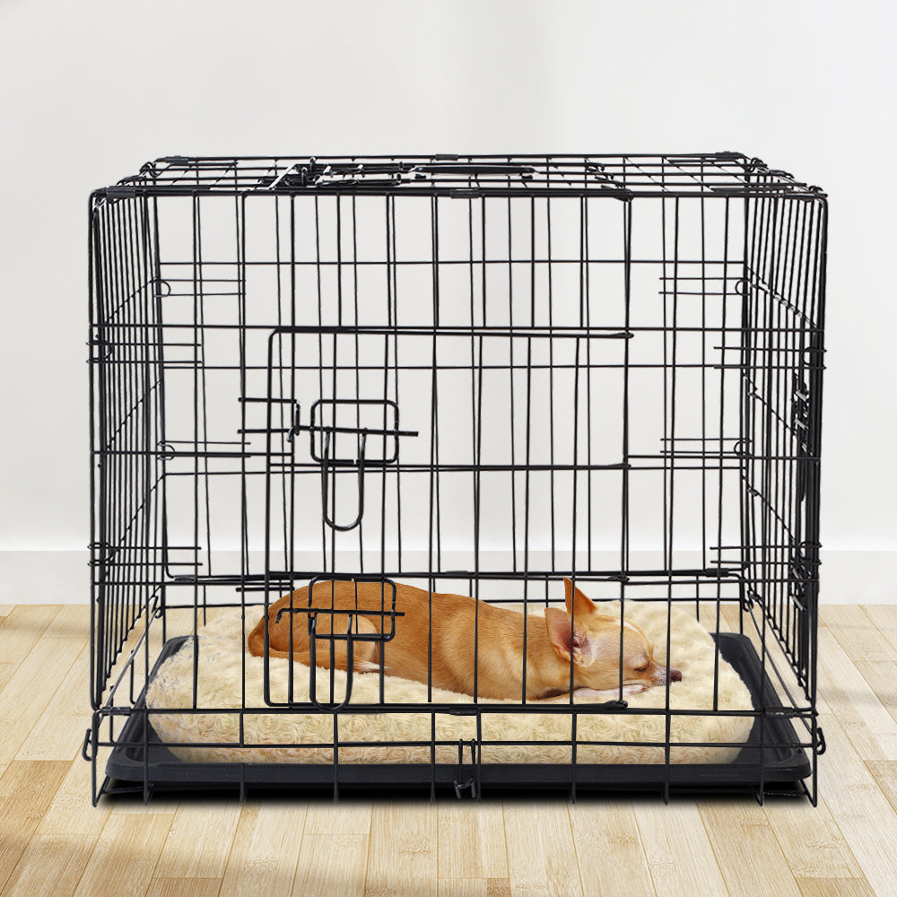 i.Pet 24inch Pet Cage - Black - Pet And Farm