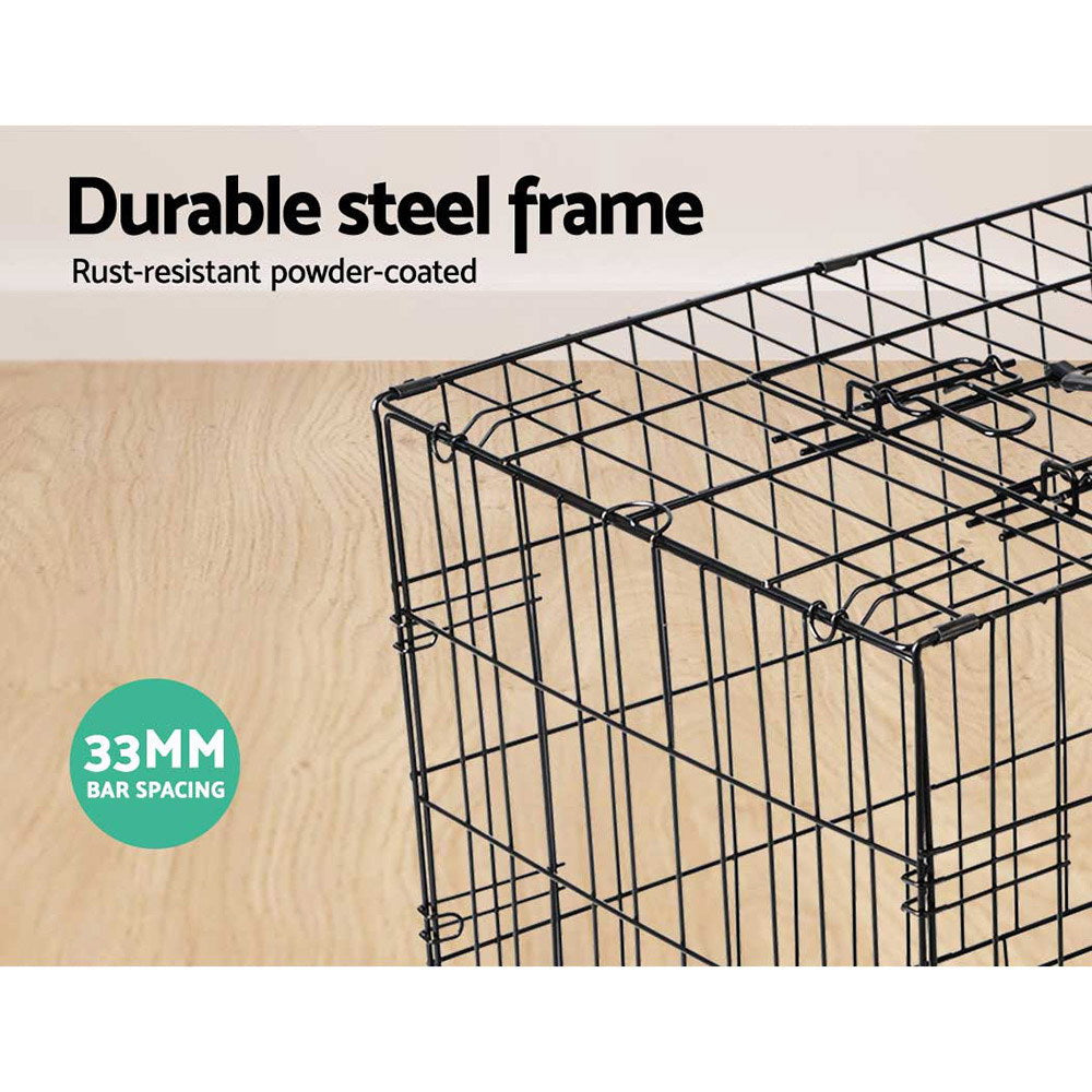 i.Pet 30inch Pet Cage - Black - Pet And Farm