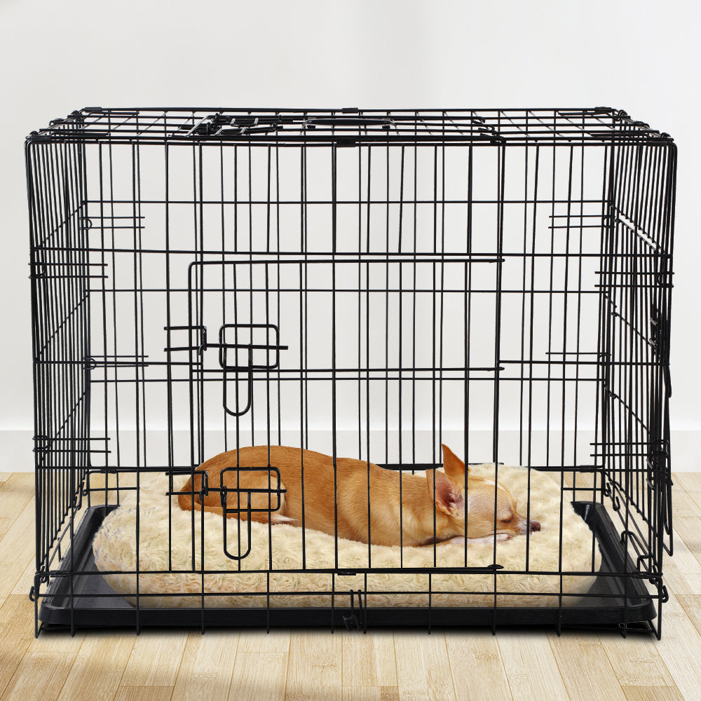 i.Pet 30inch Pet Cage - Black - Pet And Farm