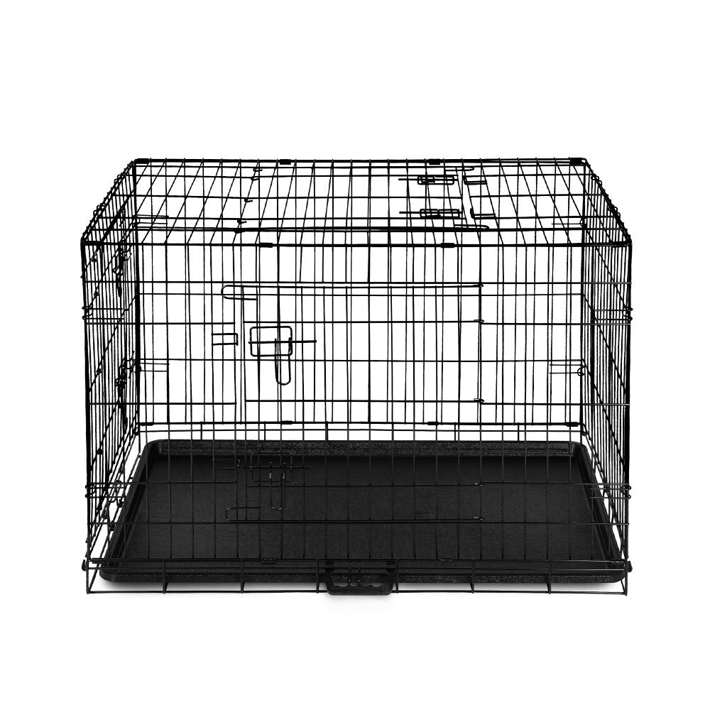 i.Pet 36" Dog Cage Crate Kennel 3 Doors - Pet And Farm
