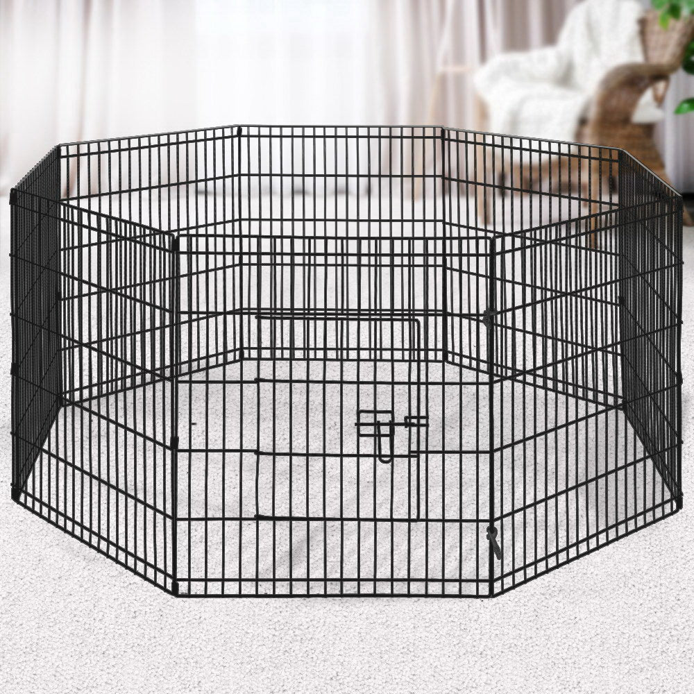 i.Pet 2X30" 8 Panel Pet Dog Playpen Puppy Exercise Cage Enclosure Fence Play Pen - Pet And Farm