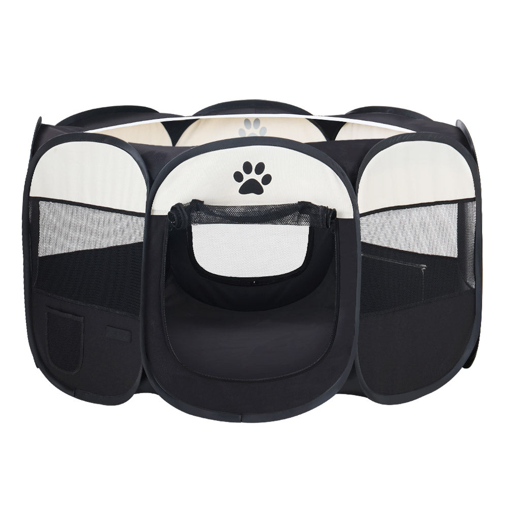 i.Pet Dog Playpen Pet Playpen Enclosure Crate 8 Panel Play Pen Tent Bag Fence Puppy 3XL - Pet And Farm