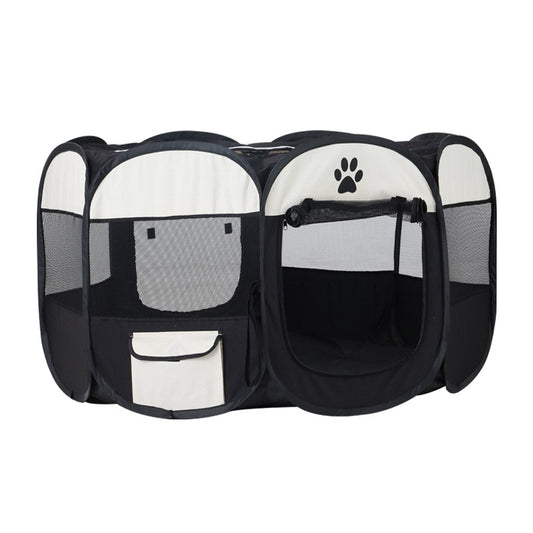 i.Pet Dog Playpen Pet Playpen Enclosure Crate 8 Panel Play Pen Tent Bag Fence Puppy XL - Pet And Farm