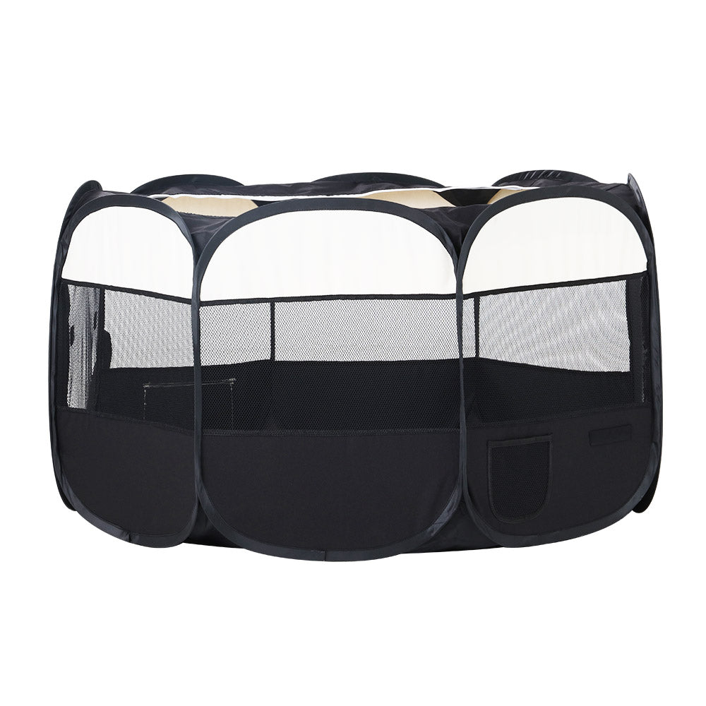 i.Pet Dog Playpen Pet Playpen Enclosure Crate 8 Panel Play Pen Tent Bag Fence Puppy XL - Pet And Farm