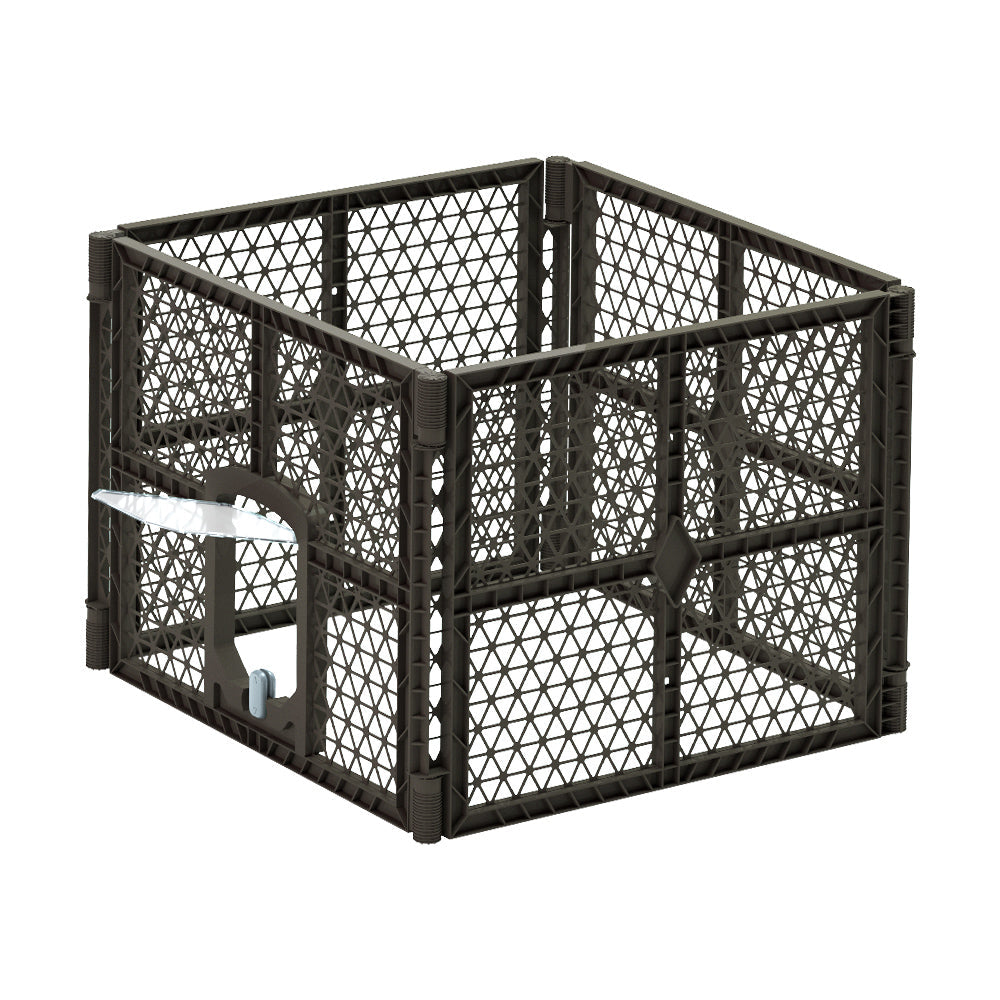 i.Pet Pet Dog Playpen Enclosure 4 Panel Fence Puppy Cage Plastic Play Pen Fold - Pet And Farm
