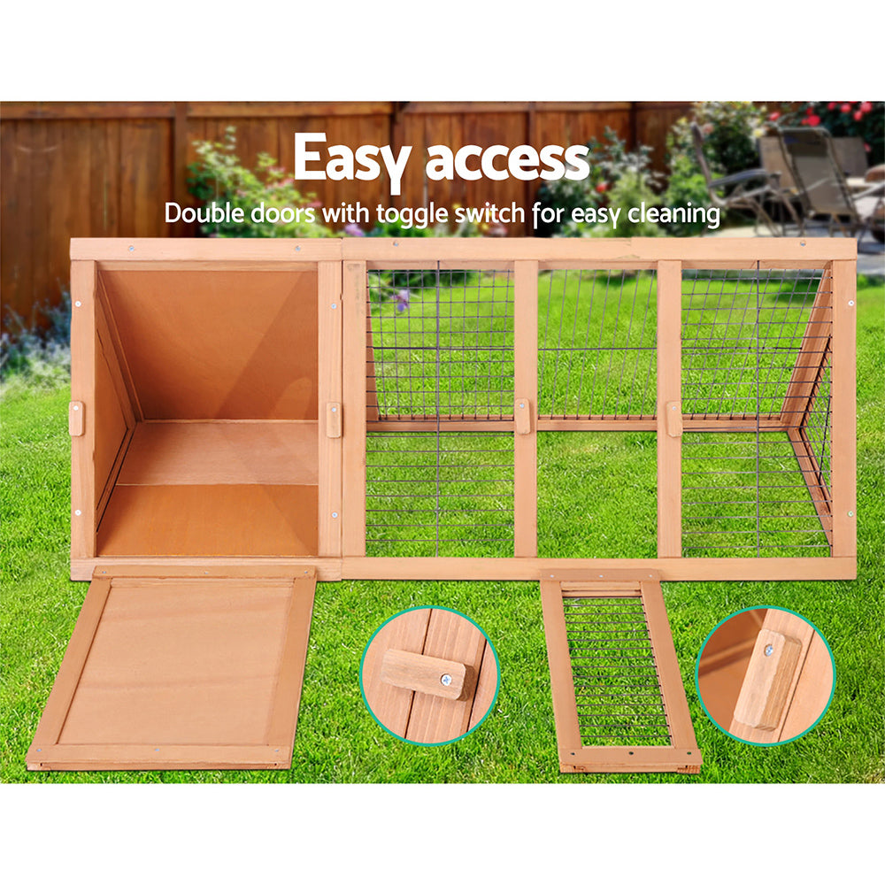 i.Pet Wooden Pet Hutch - Pet And Farm