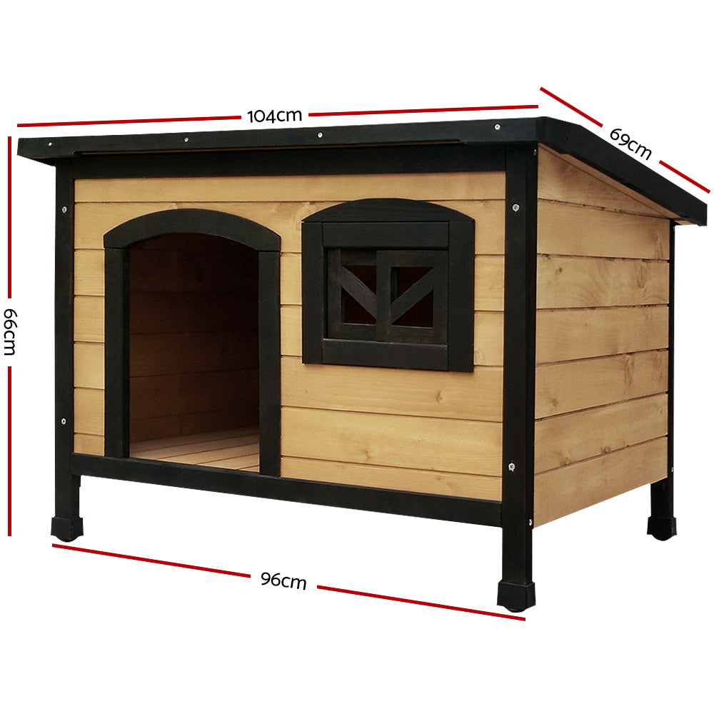 i.Pet Large Wooden Pet Kennel - Pet And Farm