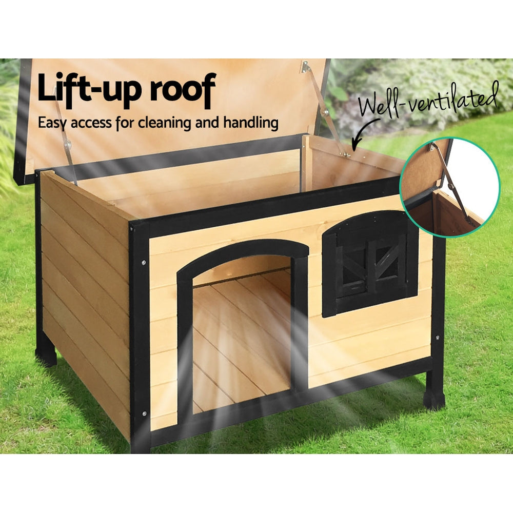 i.Pet Large Wooden Pet Kennel - Pet And Farm
