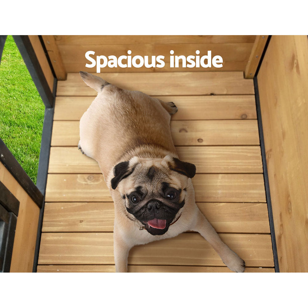 i.Pet Large Wooden Pet Kennel - Pet And Farm