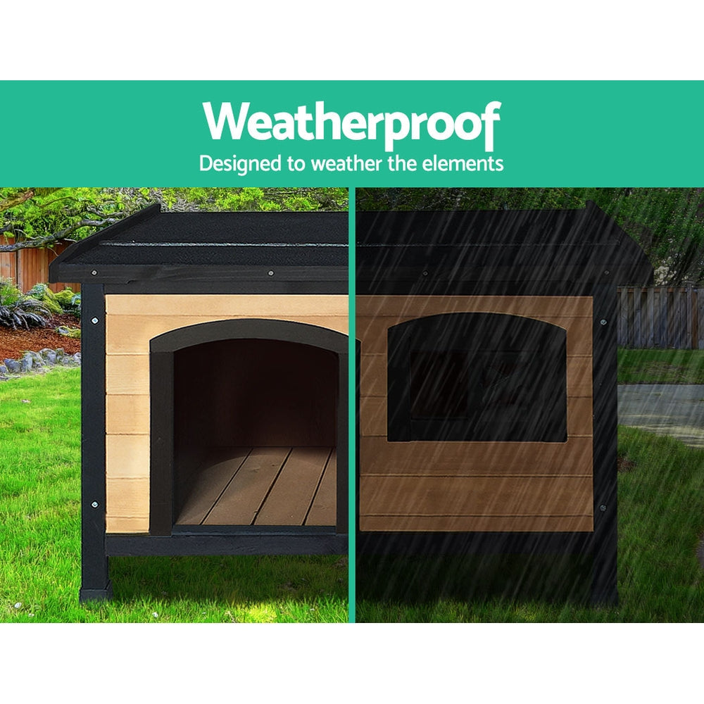 i.Pet Medium Wooden Pet Kennel - Pet And Farm
