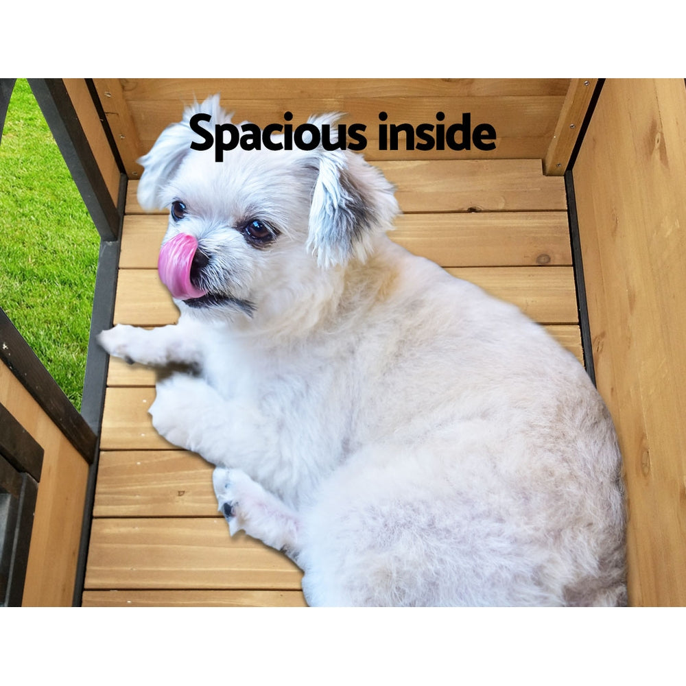 i.Pet Medium Wooden Pet Kennel - Pet And Farm