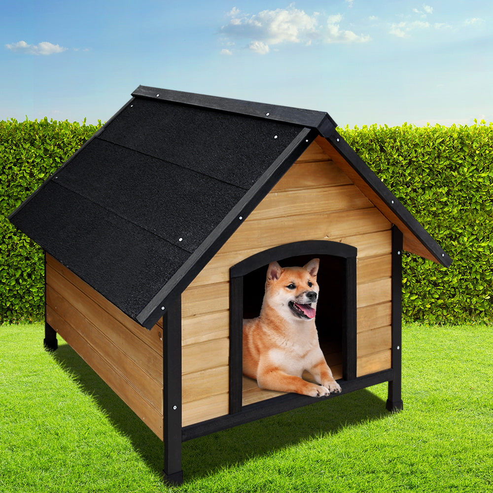 i.Pet Dog Kennel Kennels Outdoor Wooden Pet House Puppy Extra Large XL Outside - Pet And Farm