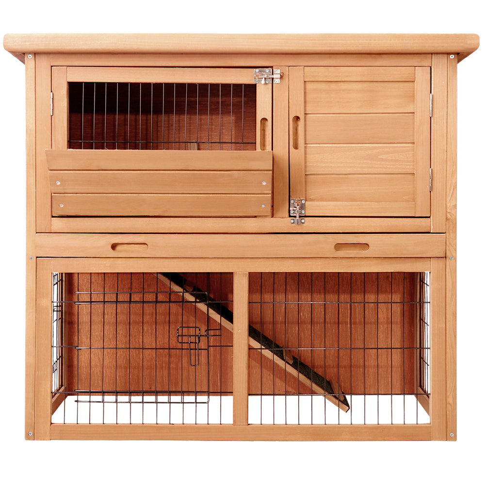 i.Pet 86cm Tall Wooden Pet Coop - Pet And Farm