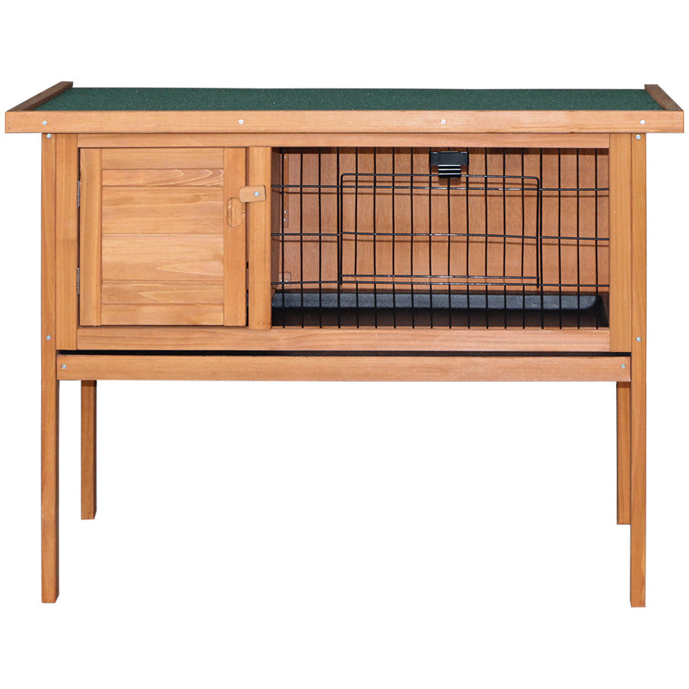 i.Pet 70cm Tall Wooden Pet Coop with Slide out Tray - Pet And Farm