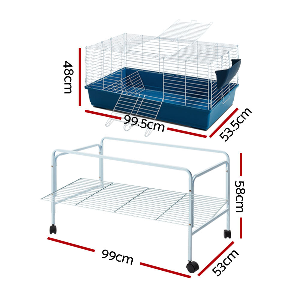 i.Pet Rabbit Cage 100cm Hamster Bunny Guinea Pig - Pet And Farm