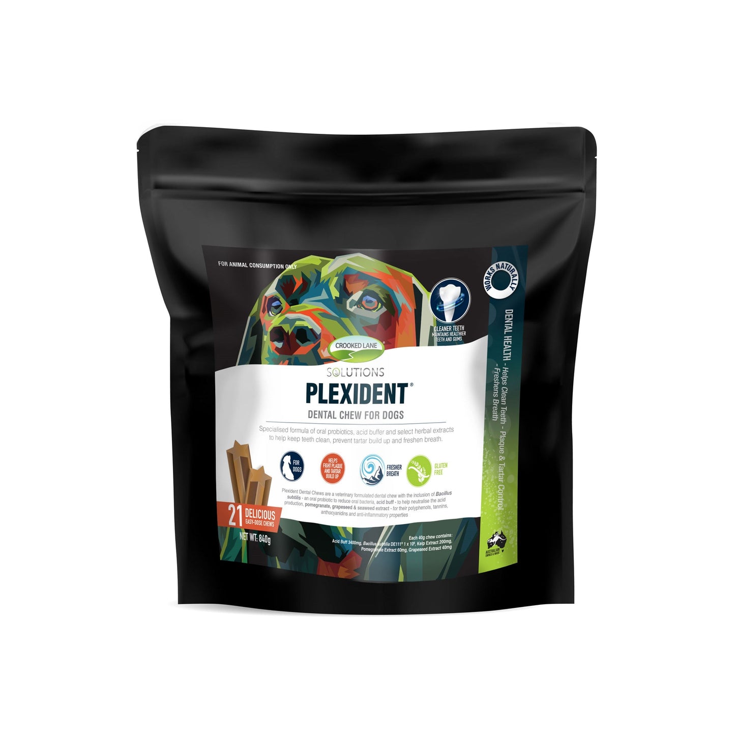 Plexident Dental Care Chews - Pet And Farm