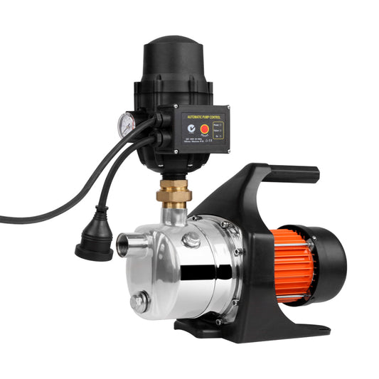 Giantz 1500W High Pressure Garden Water Pump with Auto Controller - Pet And Farm