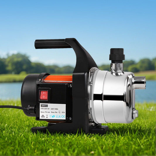 Giantz Garden Water Pump High Pressure 800W Max Tank Rain Farm Irrigation House - Pet And Farm