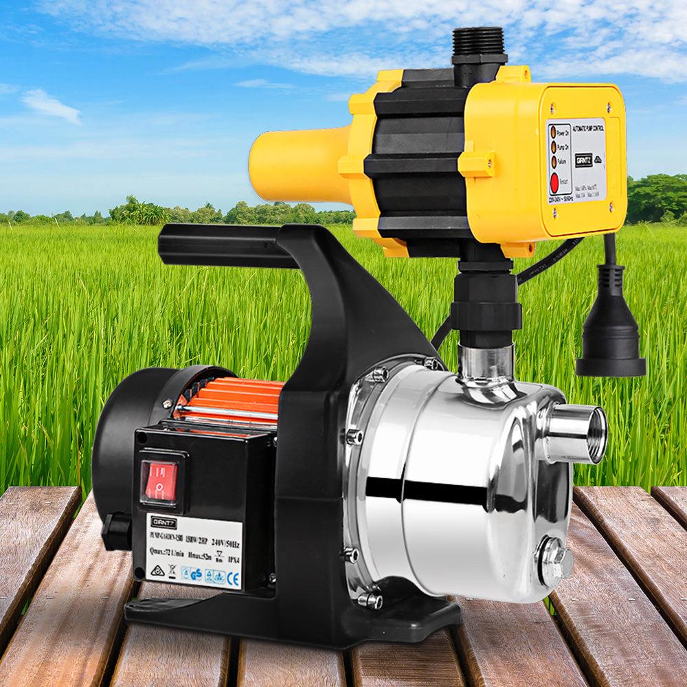 Giantz 800W High Pressure Garden Water Pump with Auto Controller - Pet And Farm