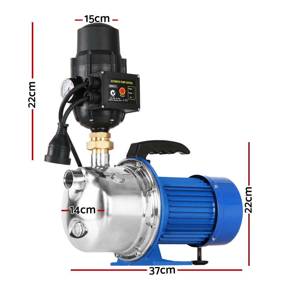Giantz 2300W High Pressure Garden Jet Water Pump with Auto Controller - Pet And Farm