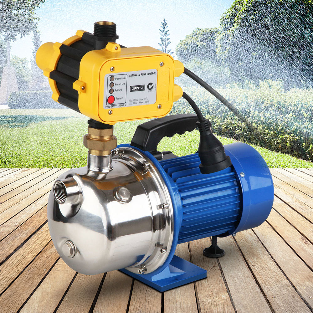 Giantz 2300W High Pressure Garden Jet Water Pump with Auto Controller - Pet And Farm