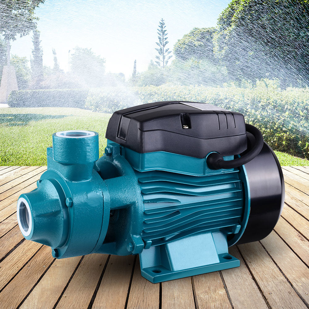 Giantz Peripheral Water Pump Clean Garden Farm Rain Tank Irrigation Electric QB60 - Pet And Farm