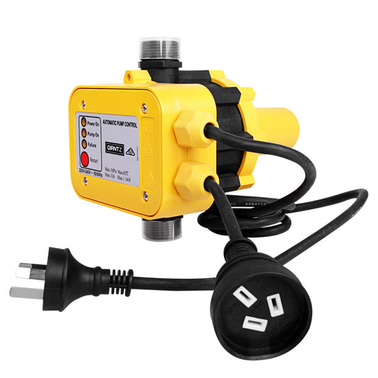 Giantz Automatic Electronic Water Pump Controller - Yellow - Pet And Farm