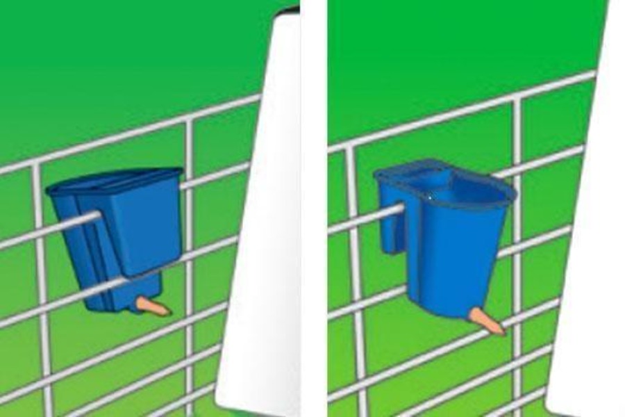 Peach Teats Reversible Calf Feeder - Pet And Farm