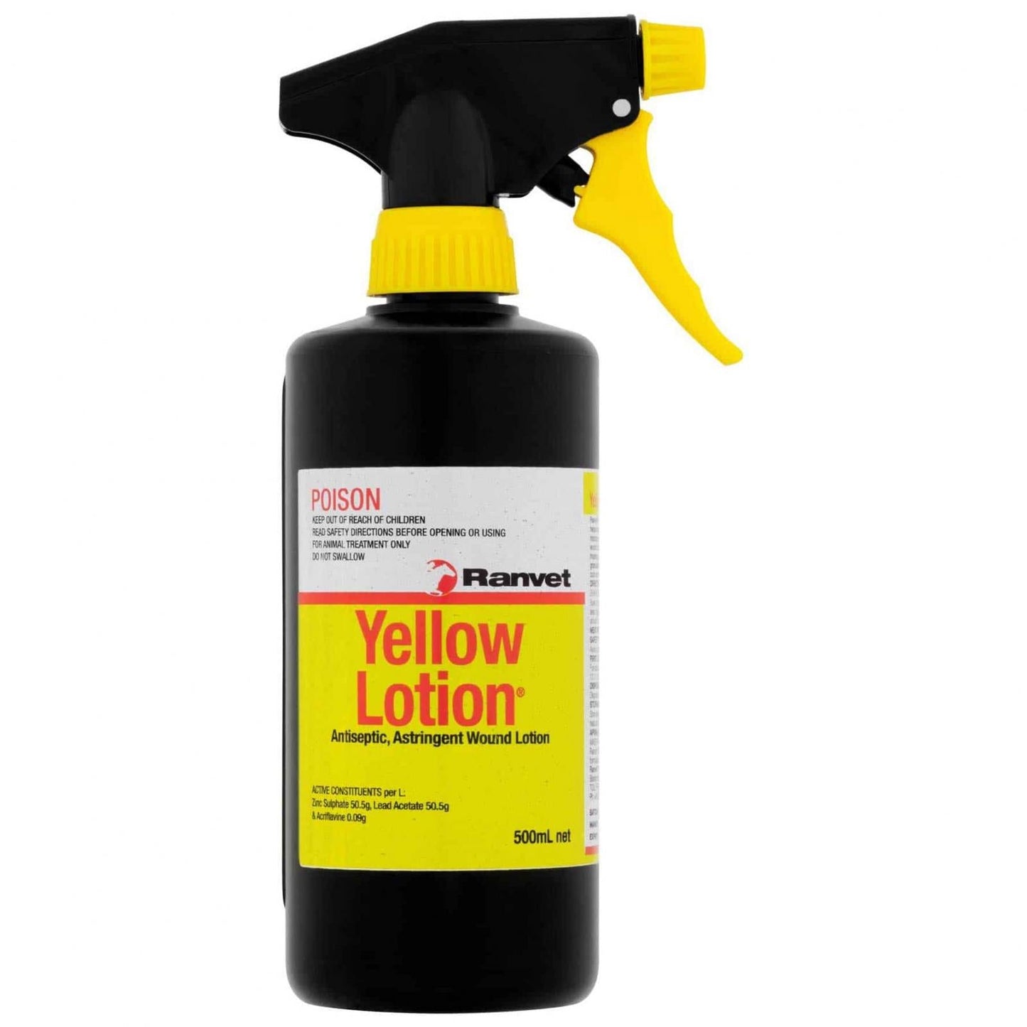 Ranvet Yellow Lotion 500mL - Pet And Farm