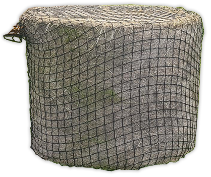 Round Bale Slow Feed Hay Net 5'x4' - Pet And Farm