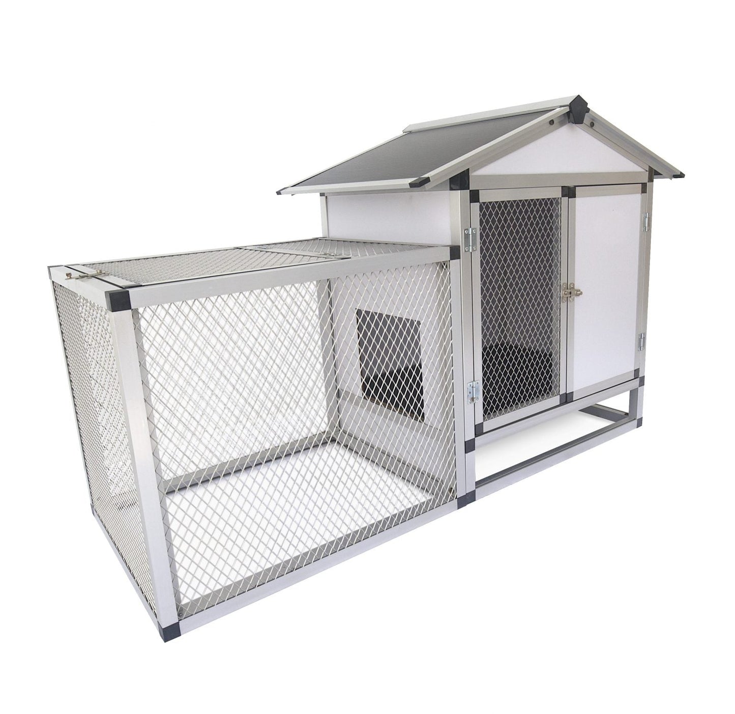 Rabbit Hutch – Aluminium - Pet And Farm