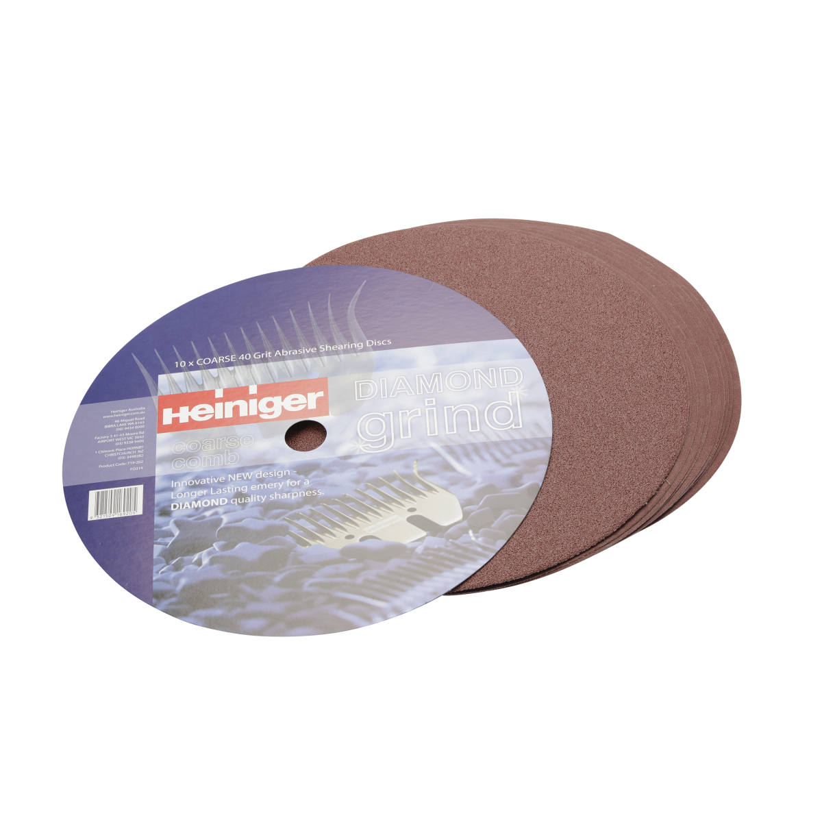 Heiniger Shearers Emery Coarse x 10 - Pet And Farm