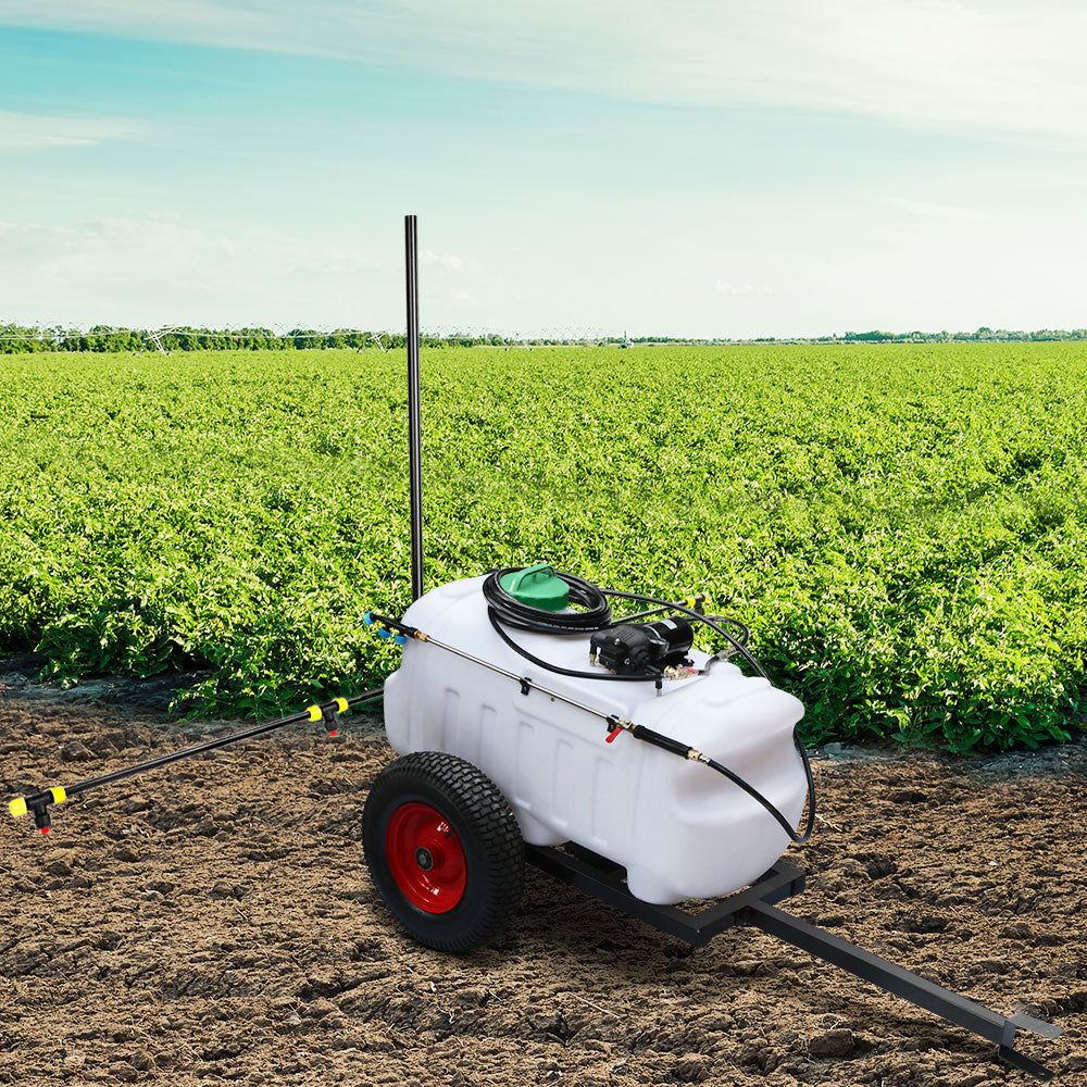 Giantz Weed Sprayer 100L Tank with Trailer - Pet And Farm